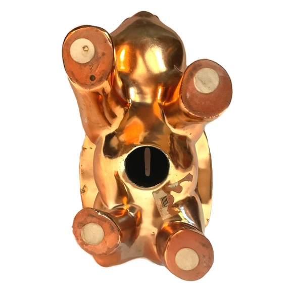 Vintage Metallic Ceramic When Pigs Fly Coin Bank - Picture 6 of 7